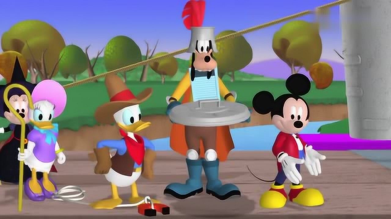 米奇妙妙屋:米奇及时拿出神秘妙妙工具,这样可以拿回盾牌