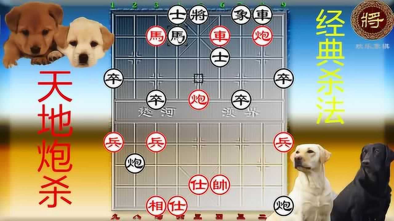 象棋:天地炮杀法 定式6:没得救啦