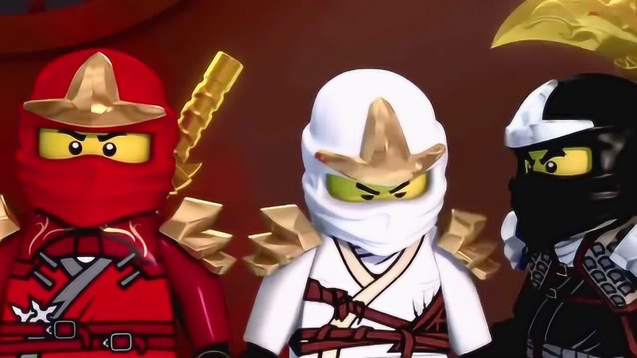 乐高幻影忍者:吞噬魔复活,忍者们逃到飞船上