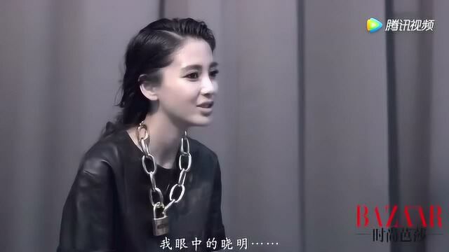 Angelababy杨颖广告杂志拍摄花絮,非常的美丽吧