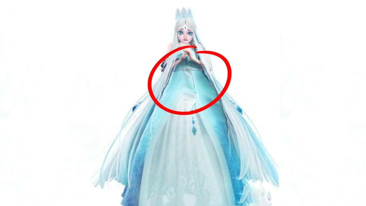 精灵梦叶罗丽叶罗丽公主换衣服细节曝光原来冰公主怀孕了