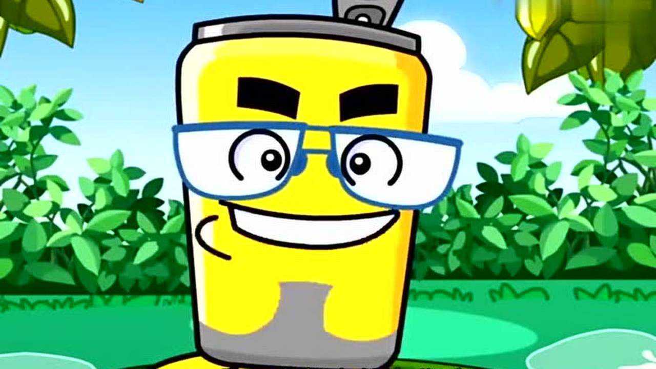 哈皮父子大哈为让怕水的小皮学会游泳,送给他一条神奇的游泳裤