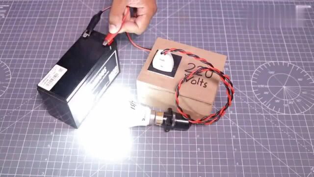 神奇的DIY220V逆变器,简单实用