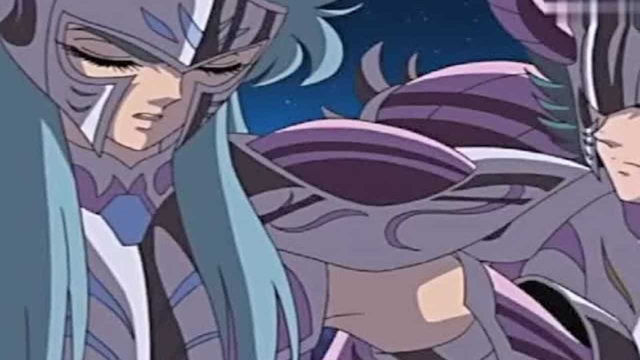 哭泣的三人撒加卡妙修罗