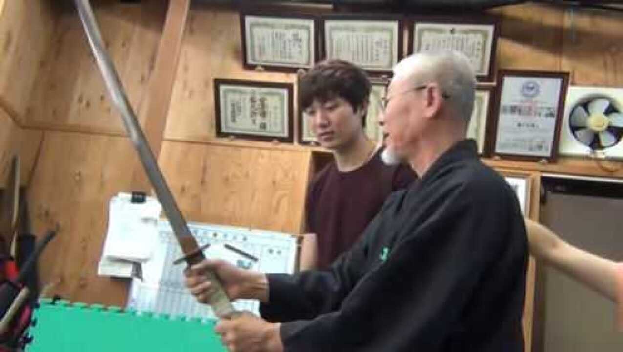 日本武士刀大师教你武士刀挥砍动作_高清1080P在线观看平台_腾讯视频