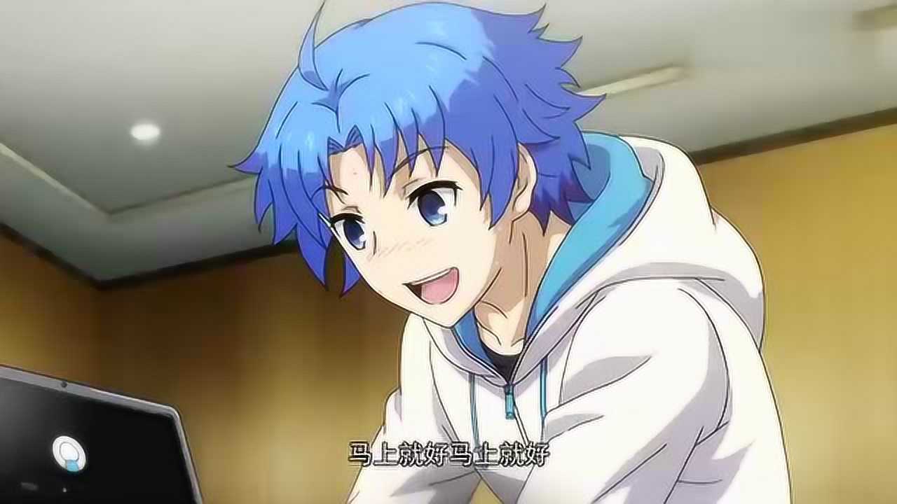 《小绿和小蓝》看着小蓝一直语无伦次的样子,小绿发话了!