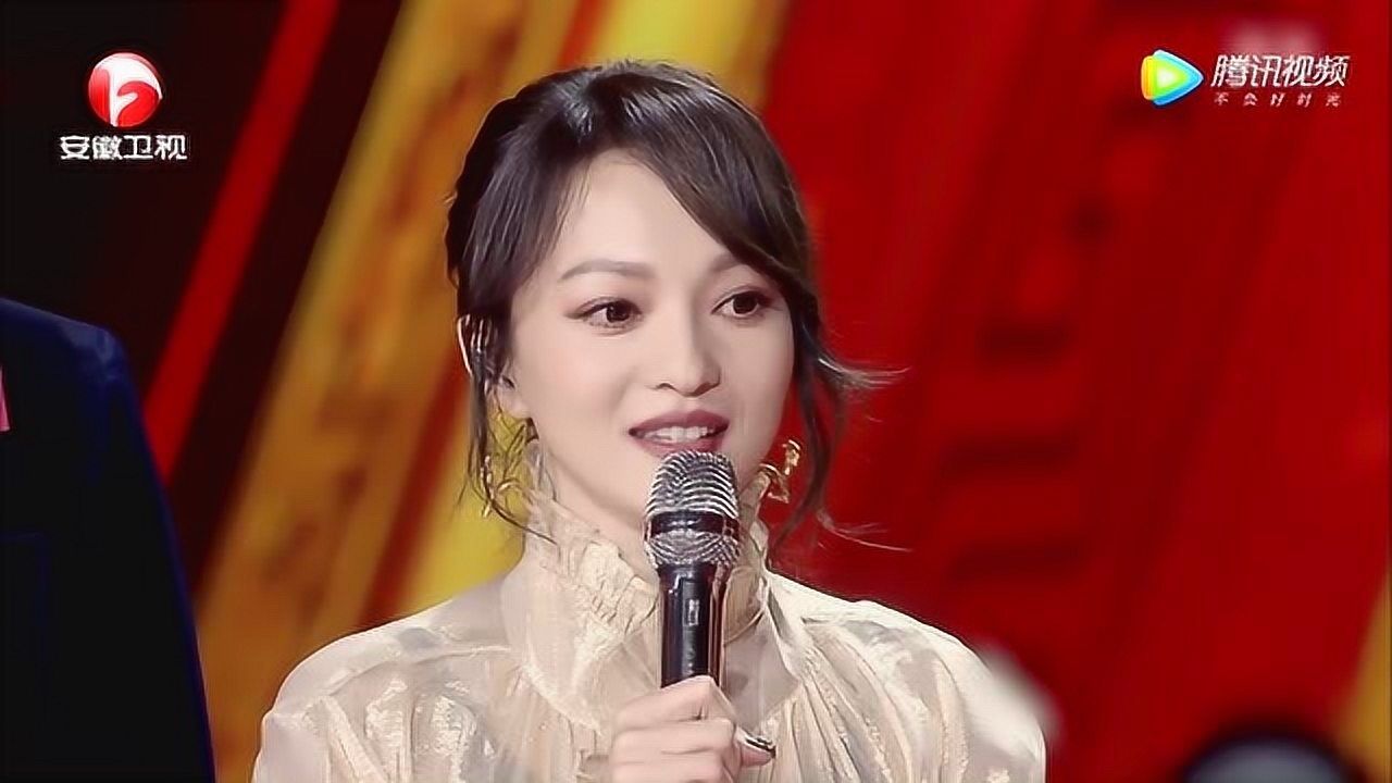 张韶涵上安徽春晚,唱隐形的翅膀,直言:安徽人民好热情