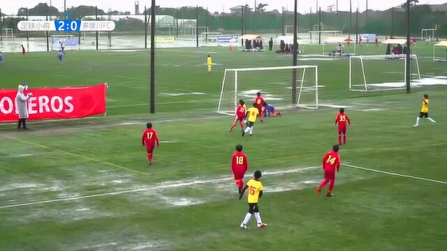 以小胜大,中国足球小将⠕10 5:0大胜日本多摩川FC U11!