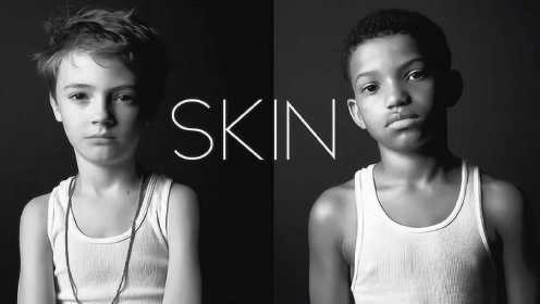 反种族歧视短片《肤色》，把白人的皮肤染黑后，亲儿子都认不出来