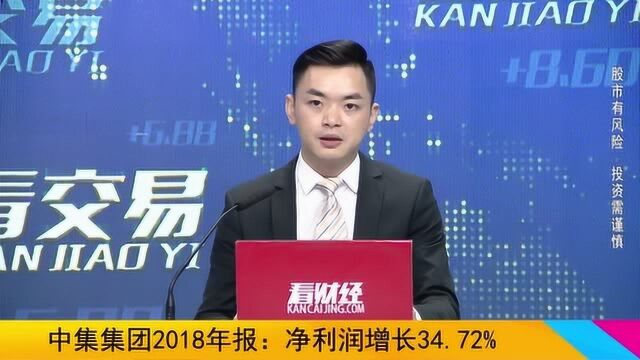 中集集团2018年报:净利润增长34.72%