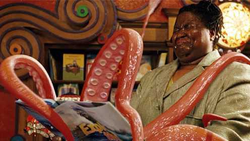 女子在玩具店买书，不料书里的动物复活了，还跑出来一只巨型章鱼