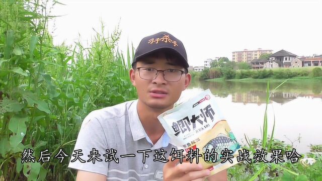 实战测试:4元一包的化氏新品饵料,单开不打窝1小时收获?