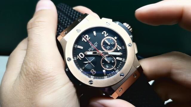 这是一个不多见的手表 宇舶HUBLOT 宇舶大爆炸系列腕表