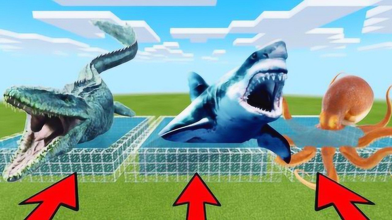 迷你世界:挑战海洋新boss巨齿鲨,击败后会掉落100颗钻石?