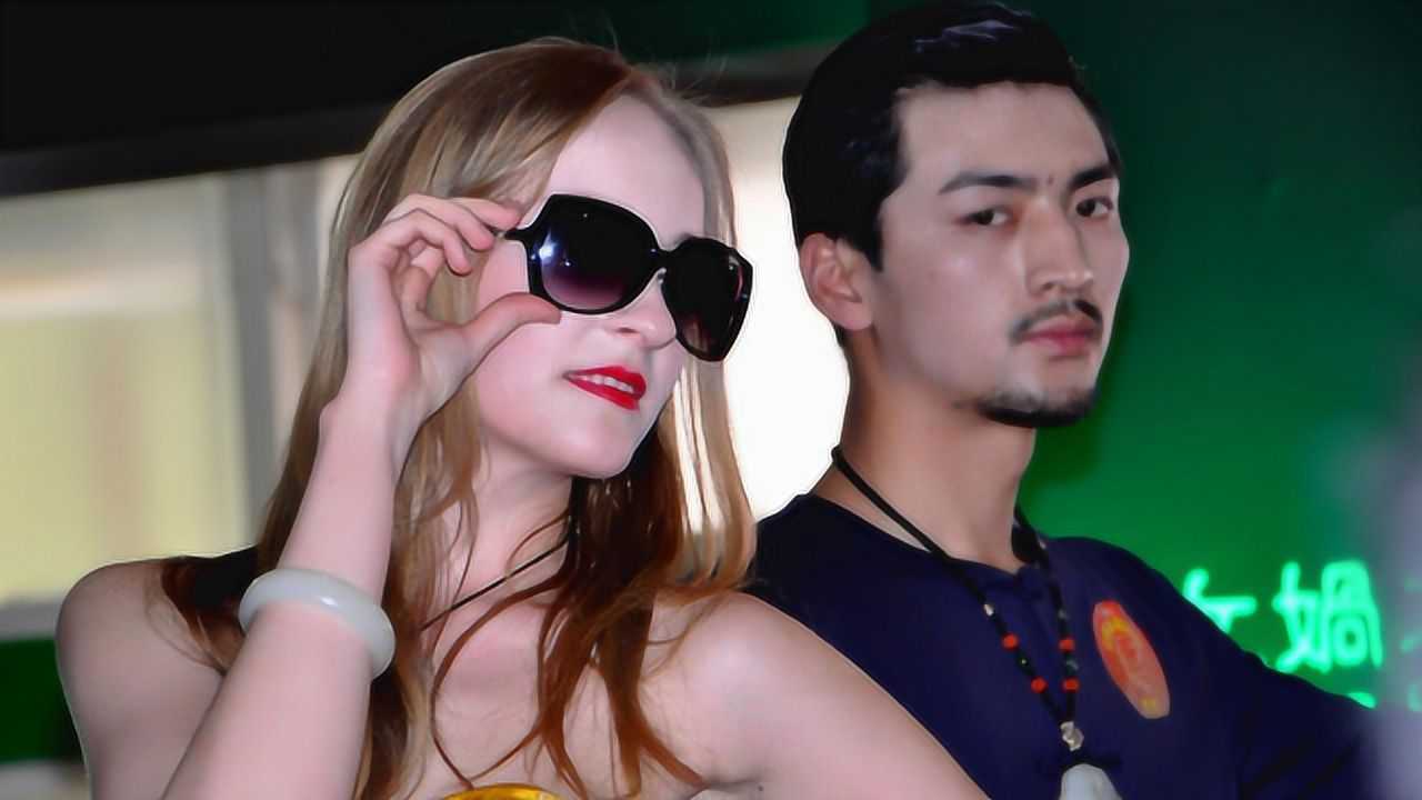 美女配野兽外国女爱中国丑男乌克兰美女喜欢独特的男人味