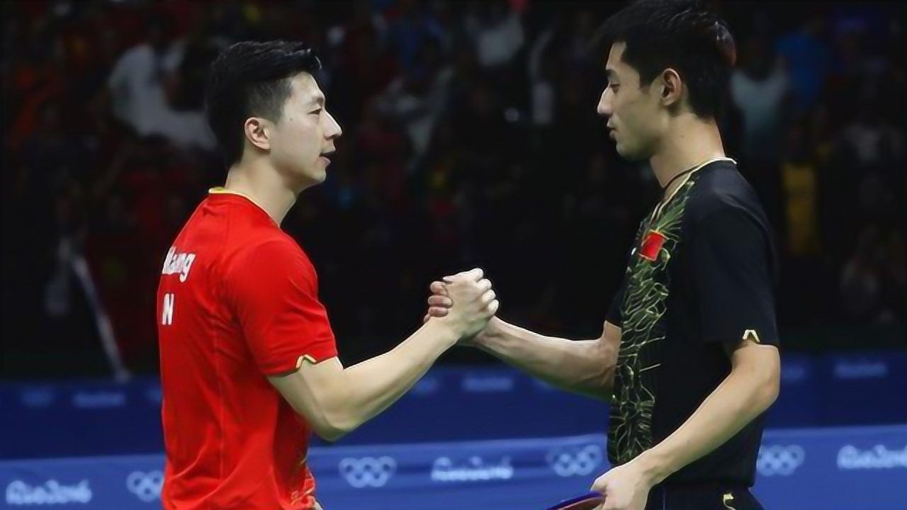 巅峰张继科有多猛使出绝招霸王拧看傻马龙不愧是藏獒