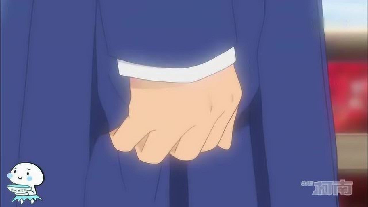 《名侦探》工藤新一和小兰接吻_高清