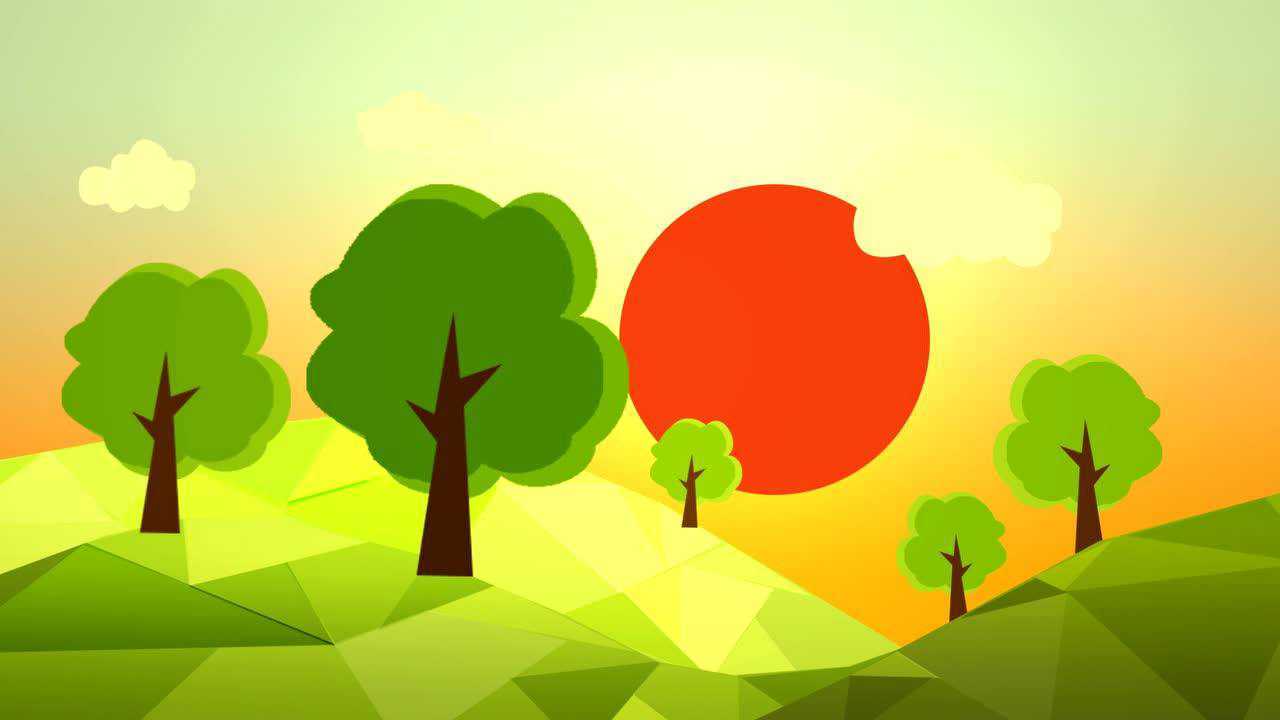 ae动画《日出》