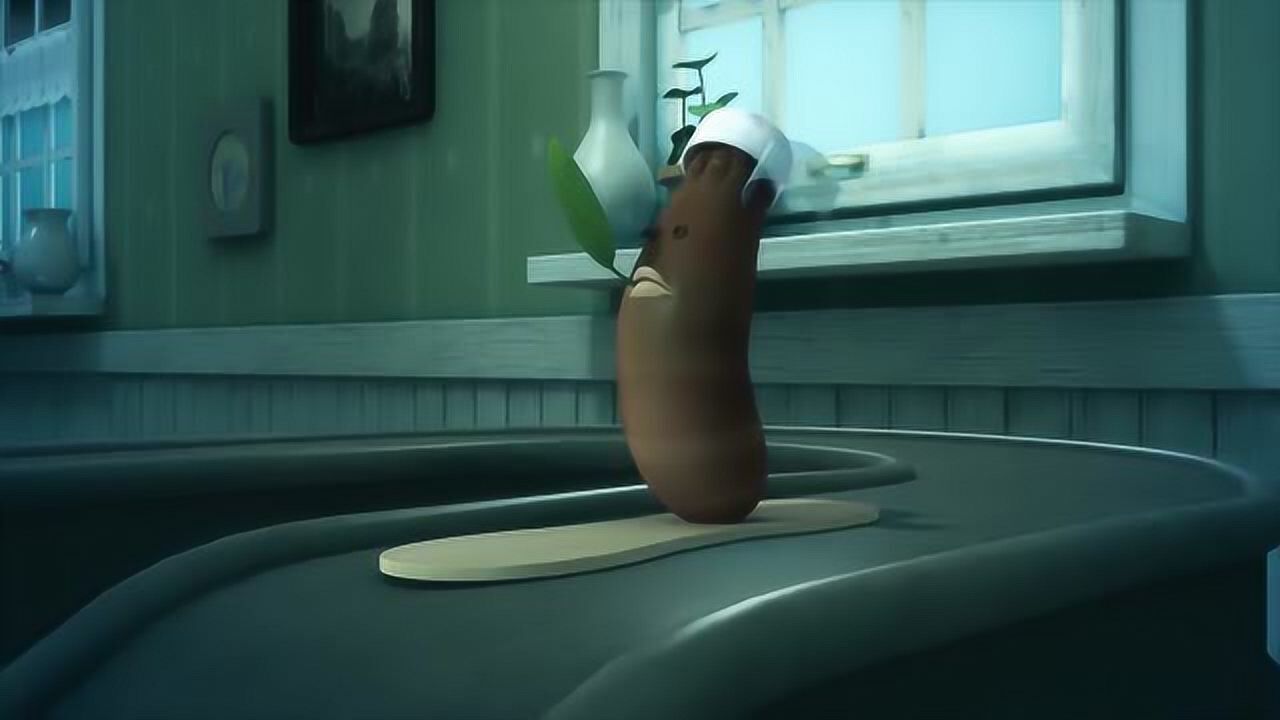 爆笑虫子小黄为了得到吃的练就了一身肌肉