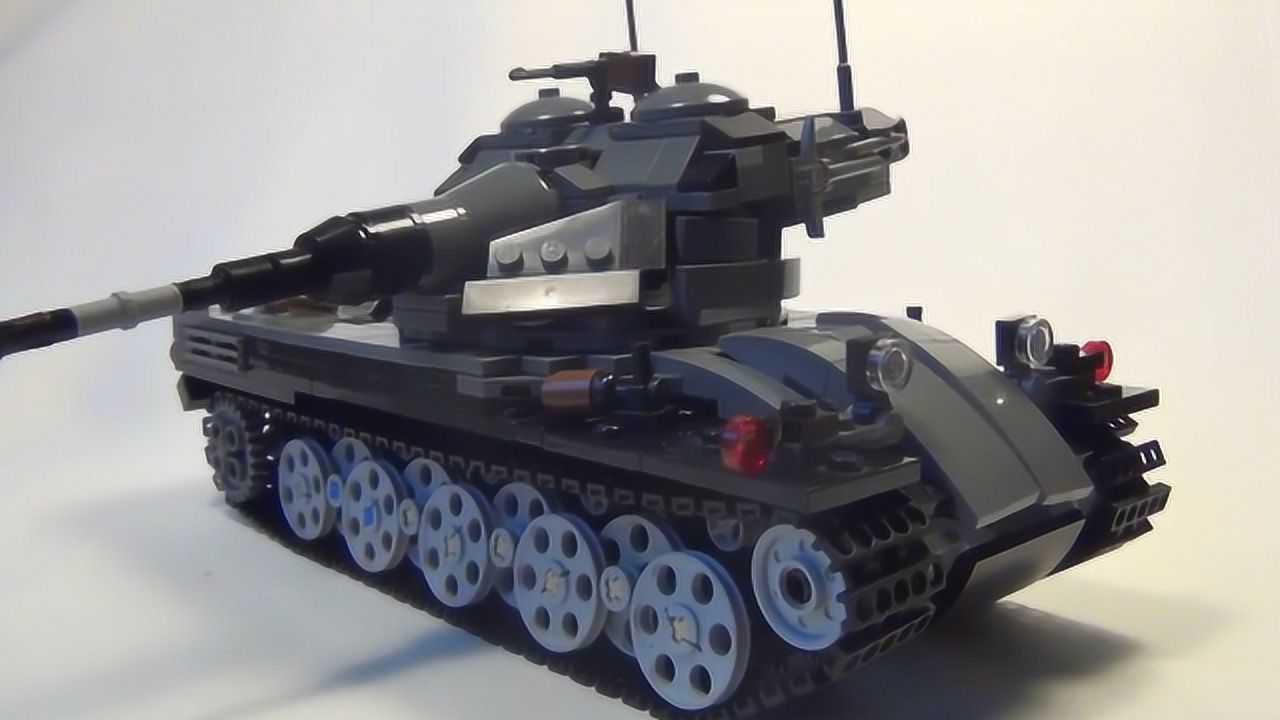 乐高moc作品法国amx50b重型坦克