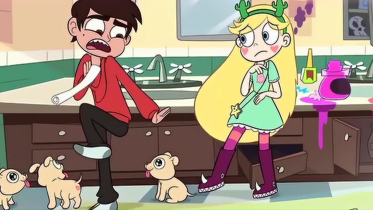 公主闯天关:麦克上学要迟到了,星蝶施魔法把时间冻结了!