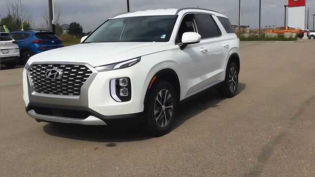 现代全新大型SUV,2019款现代Palisade实车展示