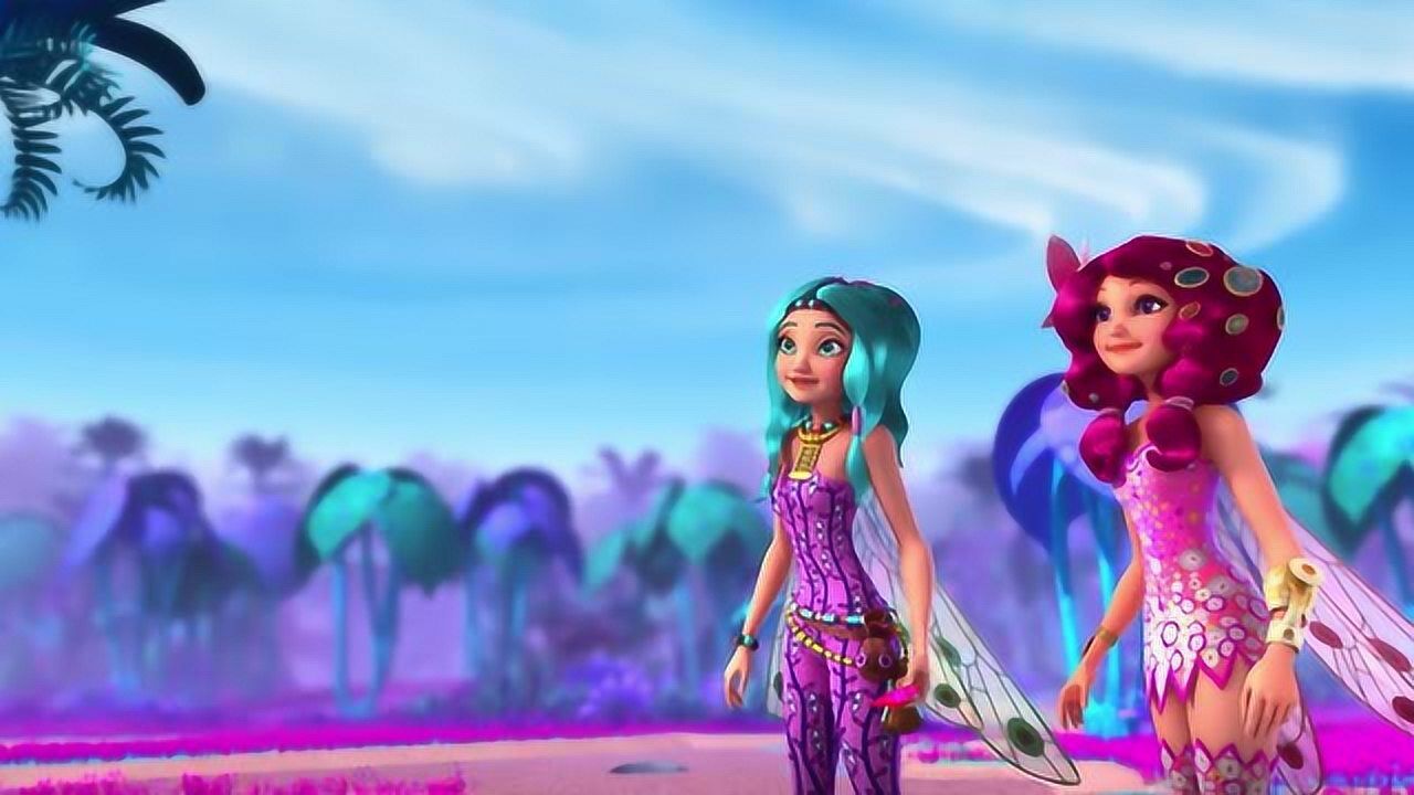 《米雅的精灵王国》独角兽含羞终于相信萝拉,把王国之心交给萝拉