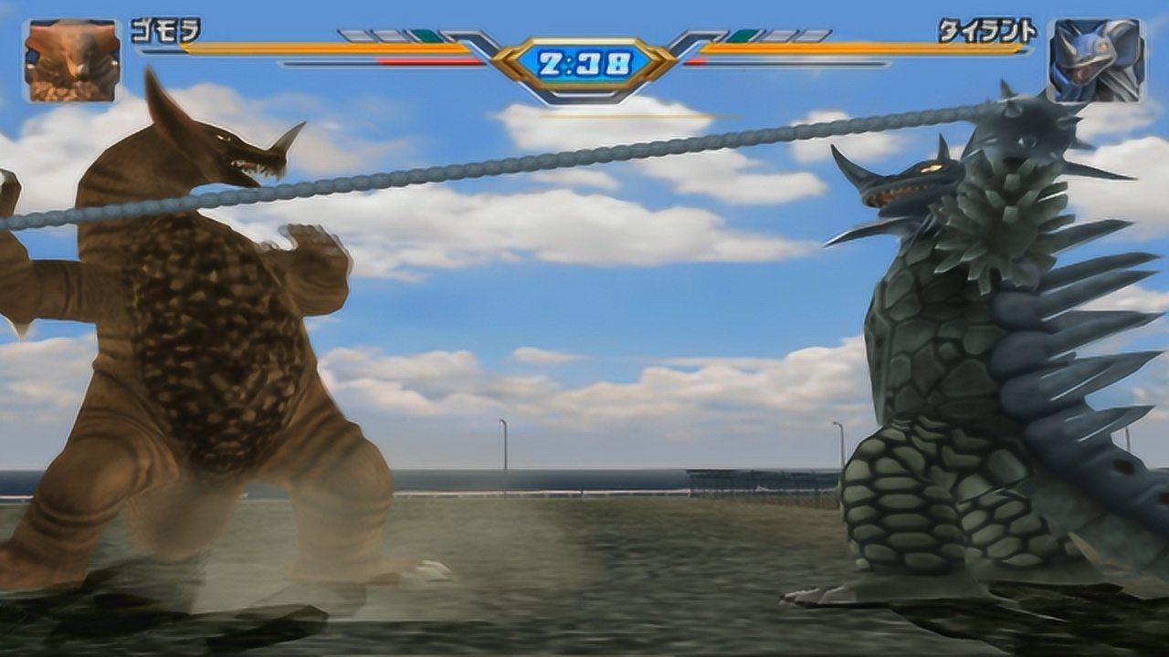 奥特曼格斗:哥莫拉vs泰兰特,这个哥莫拉真的有点彪呀!