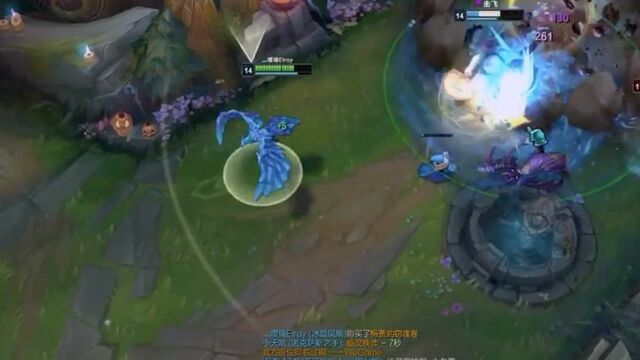 英雄联盟 冰鸟1v5