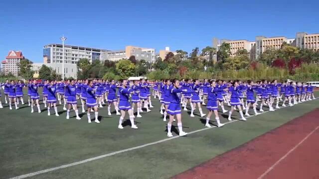 回顾云南交通职业学院信息工程学院运动会开幕,很精彩而且很好看