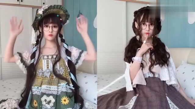 lolita大佬夫人换装,第149条小裙子,网友:真豪气!