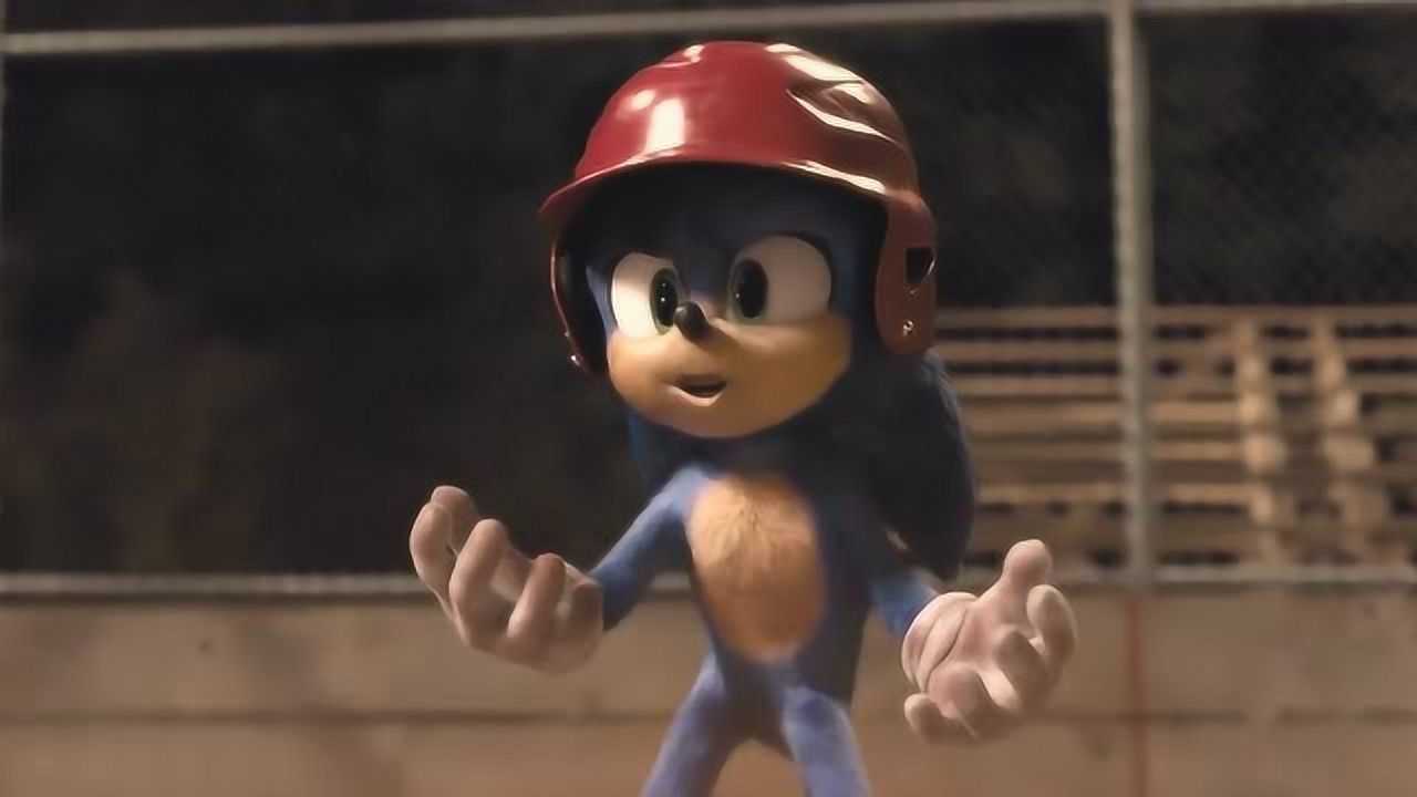 刺猬索尼克:索尼克看到别人打棒球,却只能等晚上自己一个人玩!