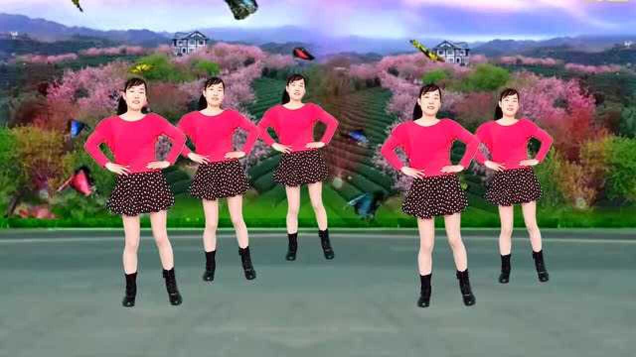 请欣赏广场舞酒醉的蝴蝶抖音最新霸屏版歌美舞美