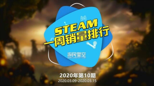 2020第十期steam排行榜:《无主之地3》榜上有名