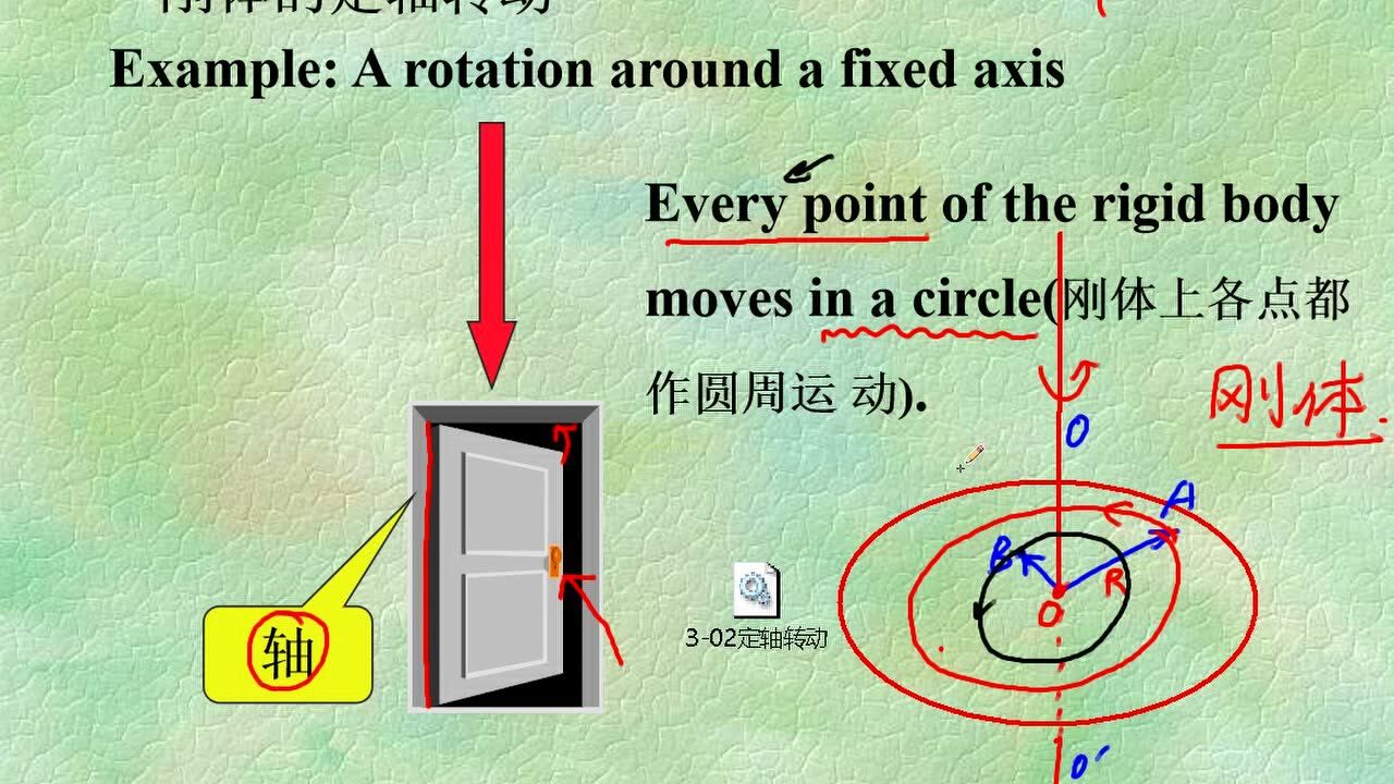 4.1刚体的平动转动和定轴转动_高清1080P在线观看平台_腾讯视频