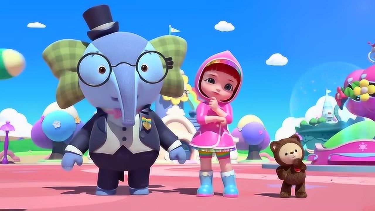 彩虹宝宝第三季:小兔子的包裹全被水泡了,这究竟是怎么回事呢?