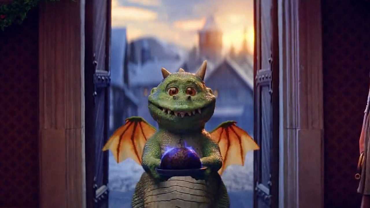 治愈系短片喷火龙埃德加圣诞节呆萌小可爱萌翻全场