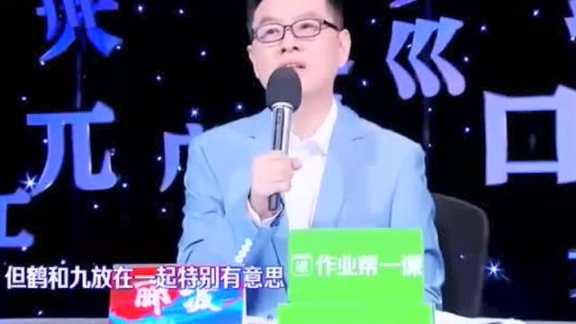 云鹤九霄,孟鹤堂解释按科算,是一个辈分,原来九字还有一层含义