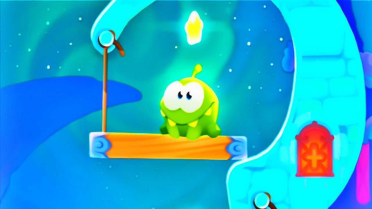 青蛙割绳子割错绳子就会输小青蛙要哭了