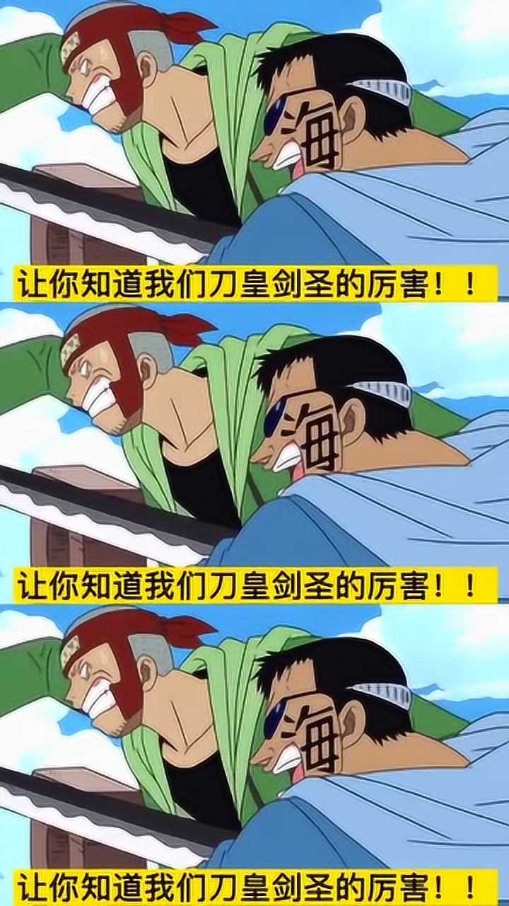 海贼王:你有听说过海贼王里刀皇,剑圣的名号吗?