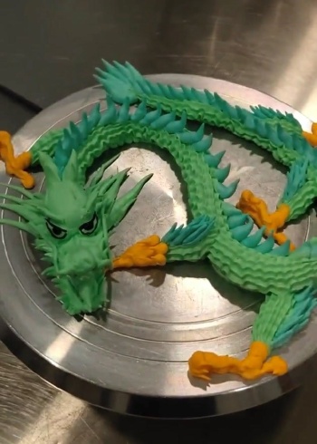 四爪为蟒,五爪金龙,这条龙画的是不是有点丑