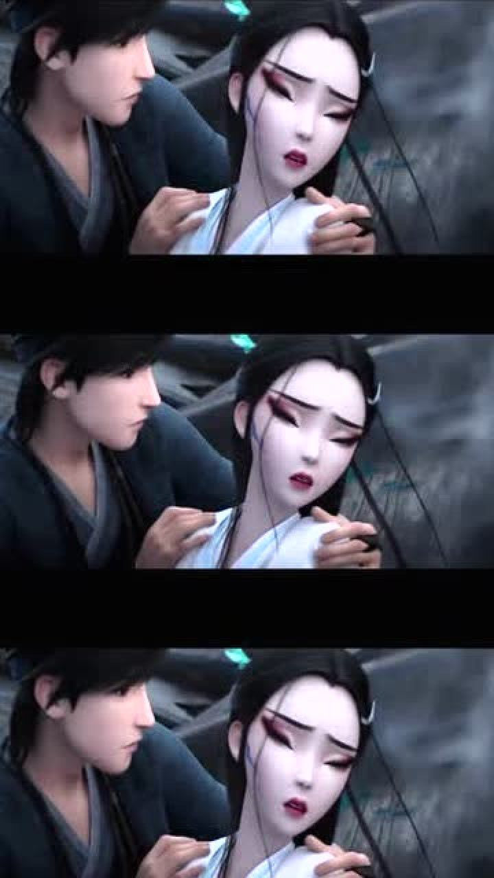 白蛇缘起失忆后首次现原形小白体力不支晕倒了