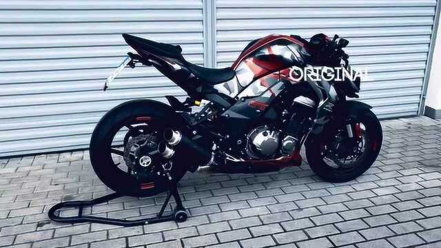 川崎 Z1000 One to 1 城市迷彩 by ApexClan