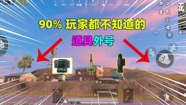 游戏中,90%玩家都不知道的道具外号,知道一个都算你厉害