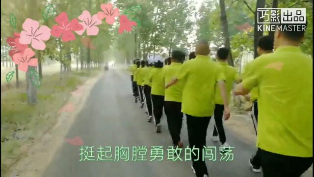 民权北区健走穿越申甘林带剪影