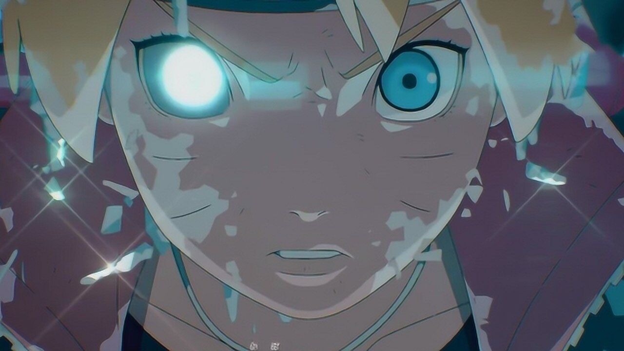 博人传鸣人首次在博人面前使出九尾之力博人却用净眼看到了别的