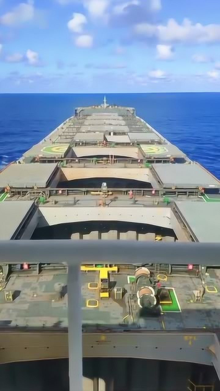 揭秘散货船海上开舱