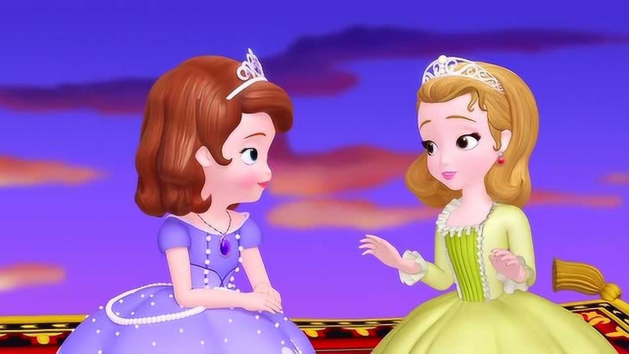 小公主苏菲亚苏菲亚和安柏终于到达唐古山峰了