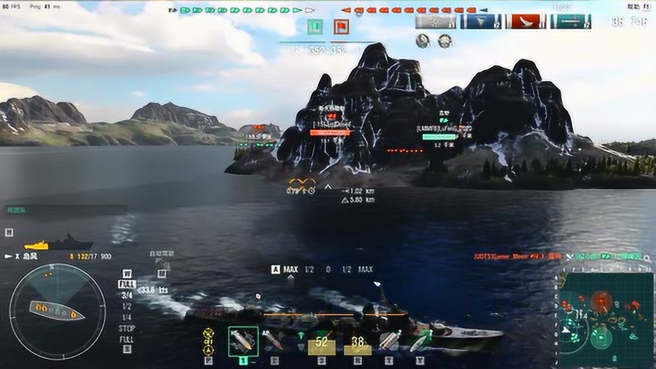 战舰世界日系10级驱逐舰岛风15发鱼雷秒天秒地真过分