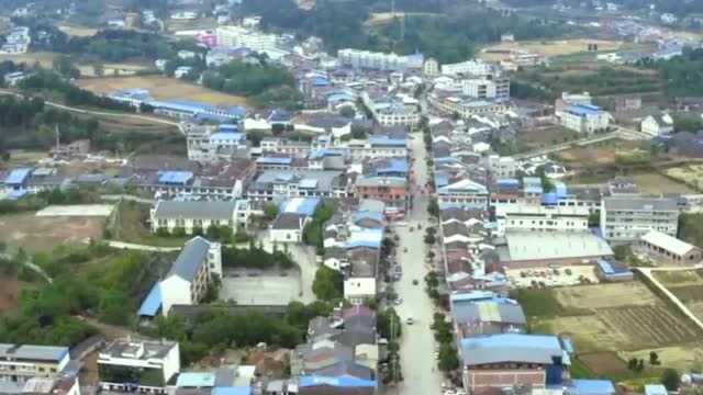 四川绵阳:航拍三台县中太镇,距离县城最远的小镇,看看怎么样!